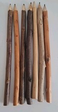 Sieben Holzbleistifte