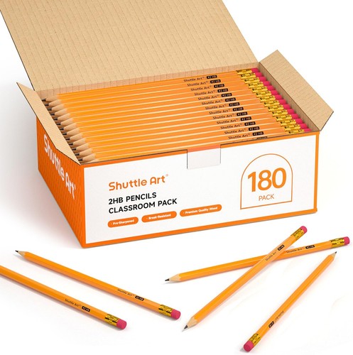 Bleistifte 180 stück gelb - 180,