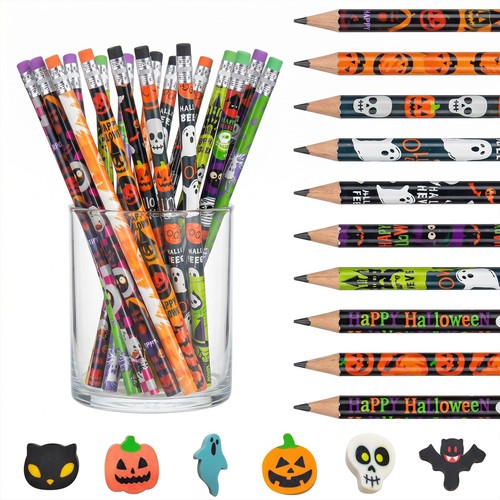 Halloween bleistifte set - halloween,