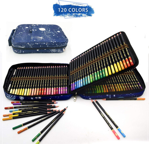 120 buntstifte set mit - 120, premium